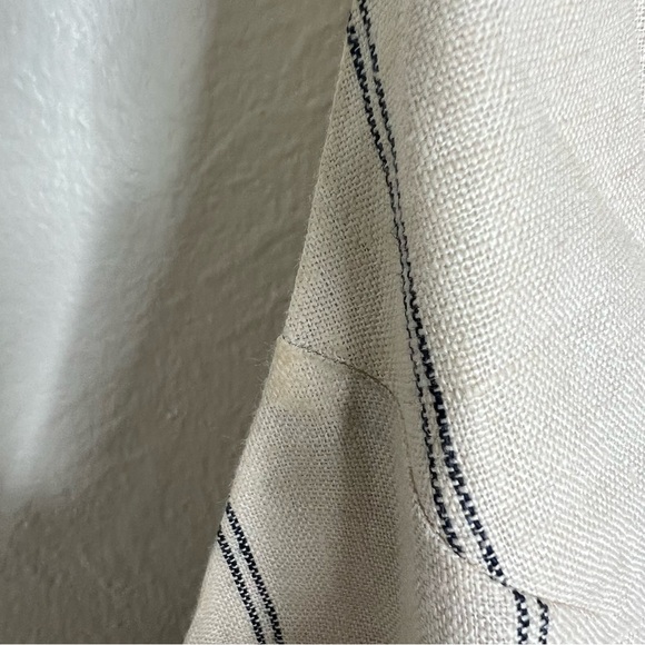 Reformation Cayman Mini Dress Cream Linen Button Down Tank Sleeveless Size M - Picture 8 of 15